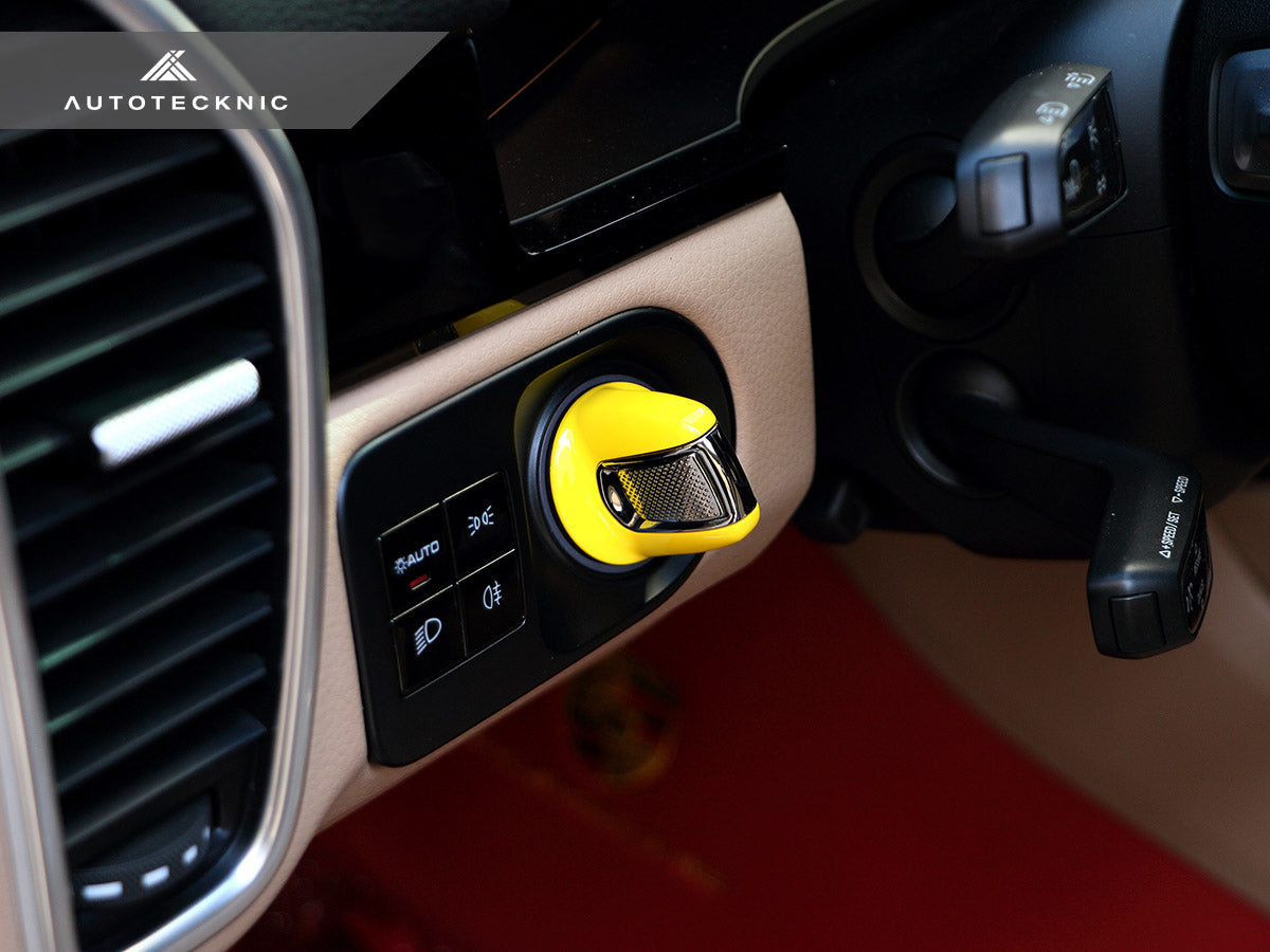 AutoTecknic Painted Ignition Switch Plug - Porsche Entry & Drive - Panamera | Cayenne