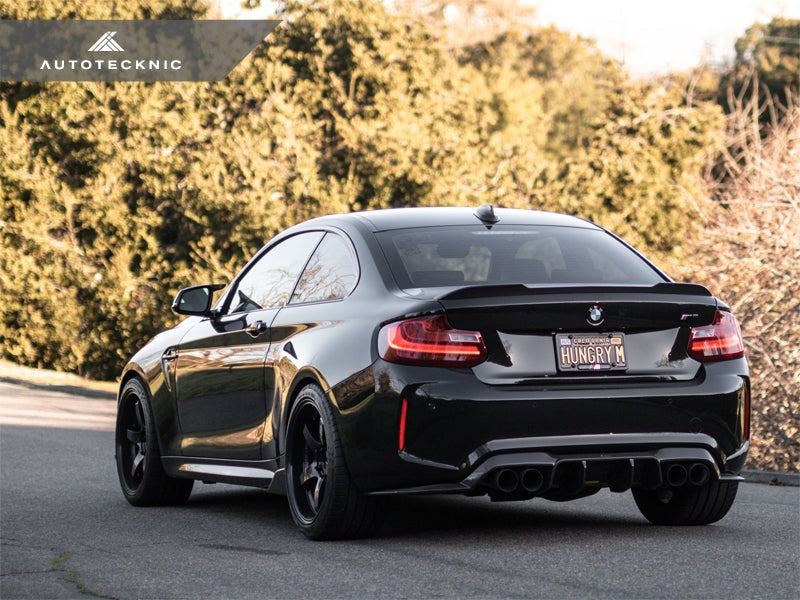 AutoTecknic Dry Carbon Fiber Competition Trunk Spoiler - BMW F87 M2 | F22 2-Series