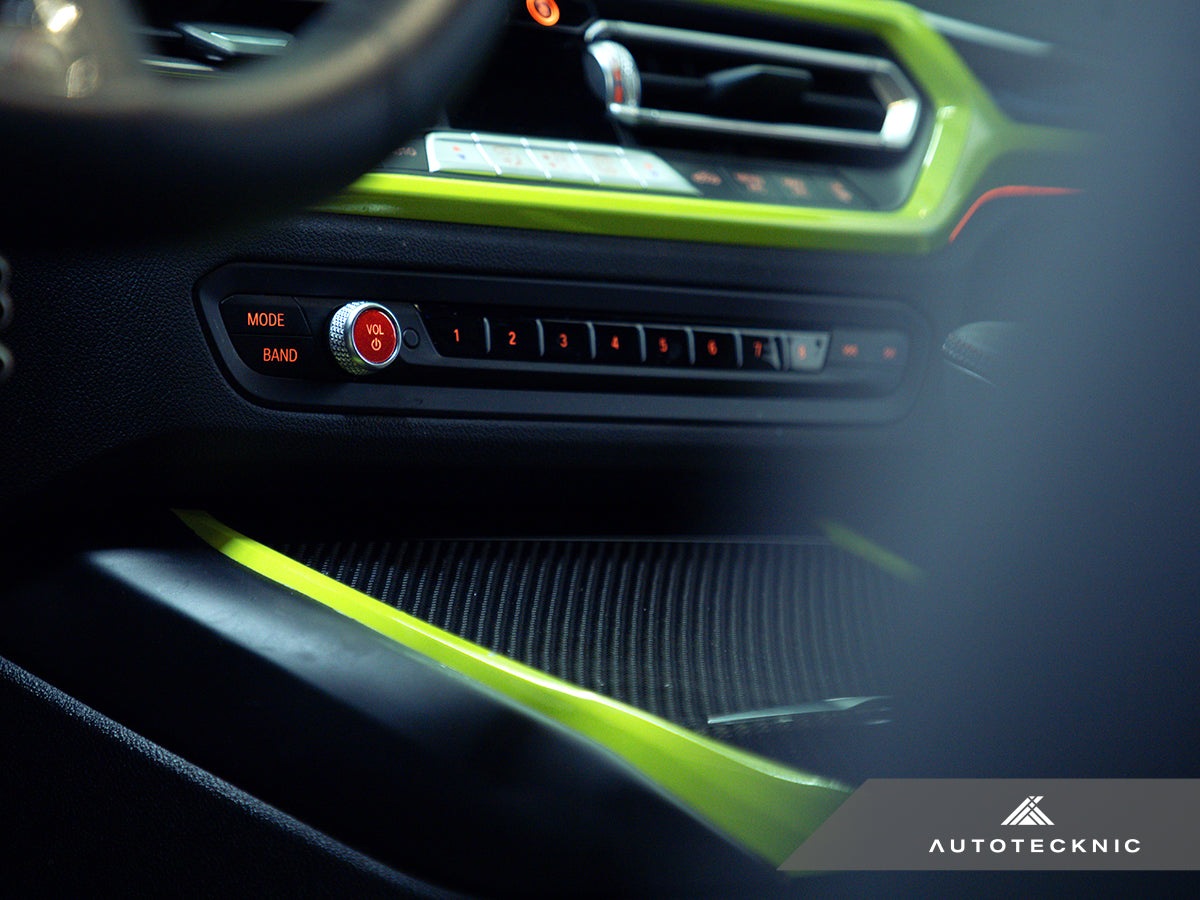 AutoTecknic Bright Red Audio Volume Button - BMW F90 M5