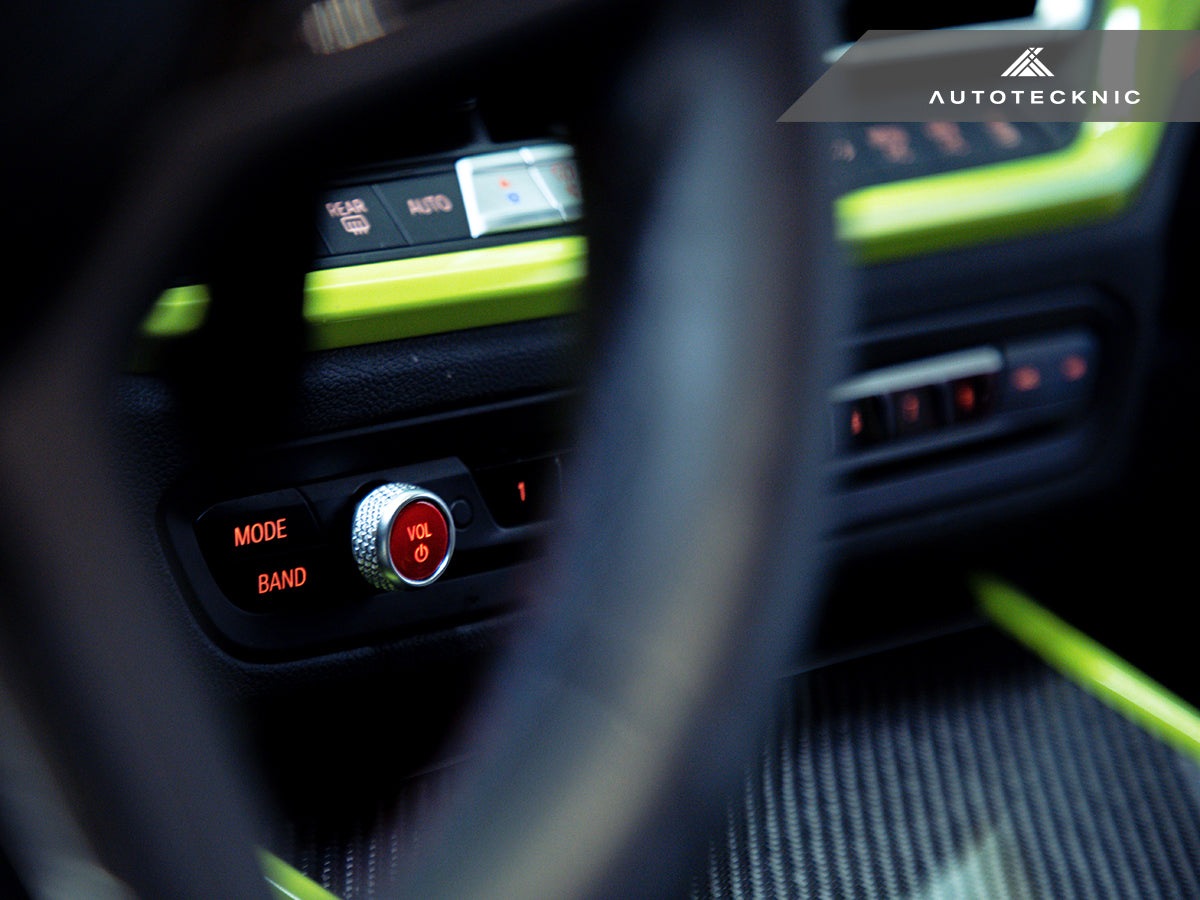 AutoTecknic Bright Red Audio Volume Button - BMW G30/ G31 5 Series