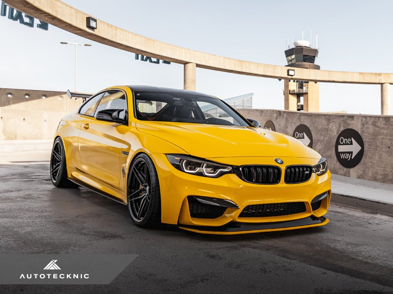 AutoTecknic Replacement Version II Dry Carbon Mirror Covers - BMW F87 M2 Competition | F80 M3 | F82/ F83 M4
