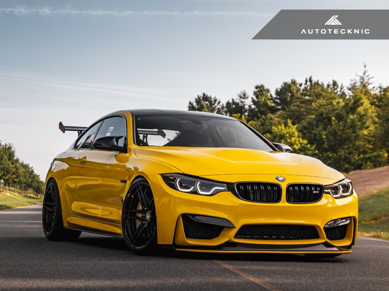AutoTecknic Replacement Version II Dry Carbon Mirror Covers - BMW F87 M2 Competition | F80 M3 | F82/ F83 M4
