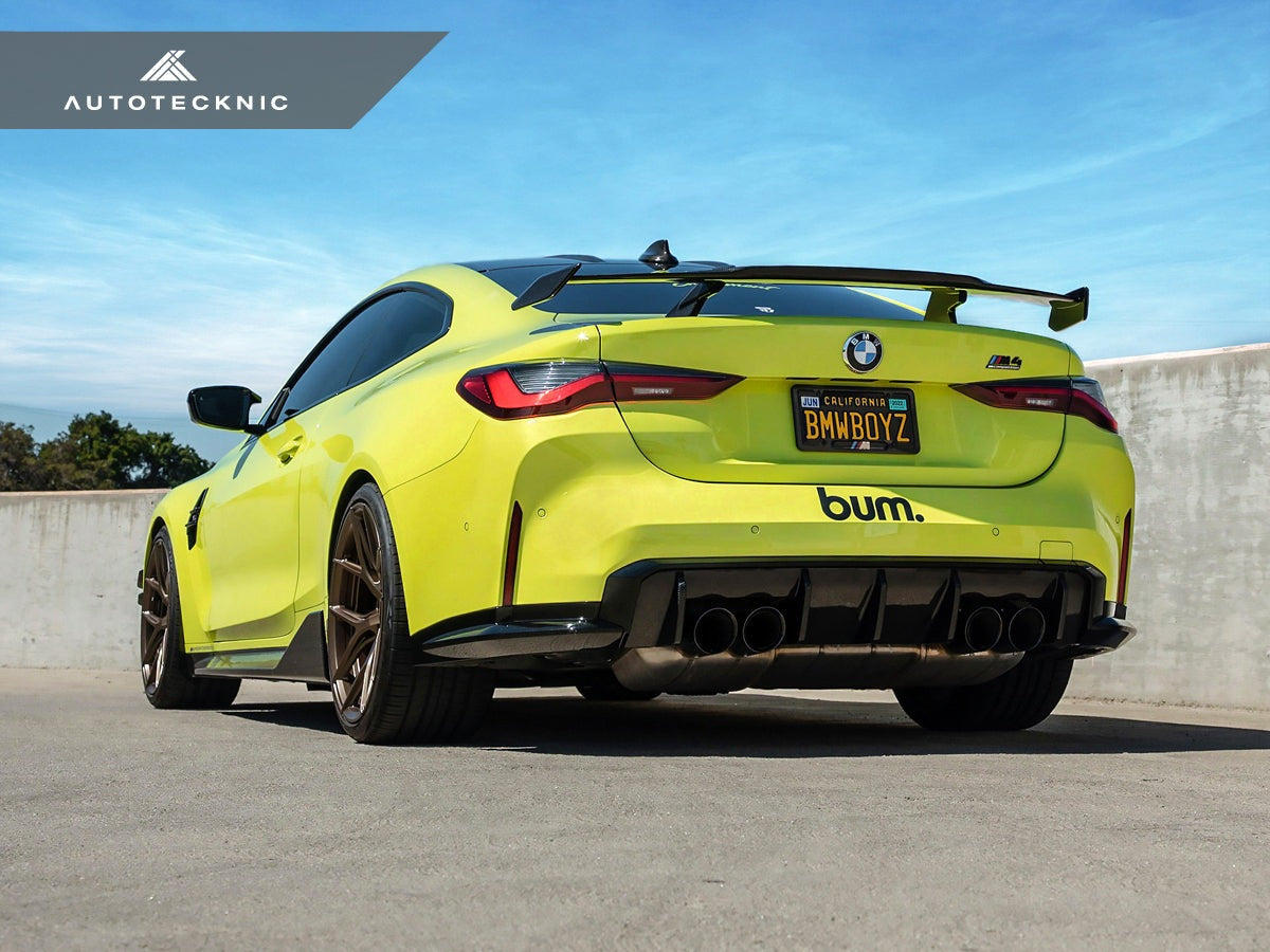 AutoTecknic Dry Carbon Motorsport Rear Spoiler - BMW G80 M3 | G82 M4