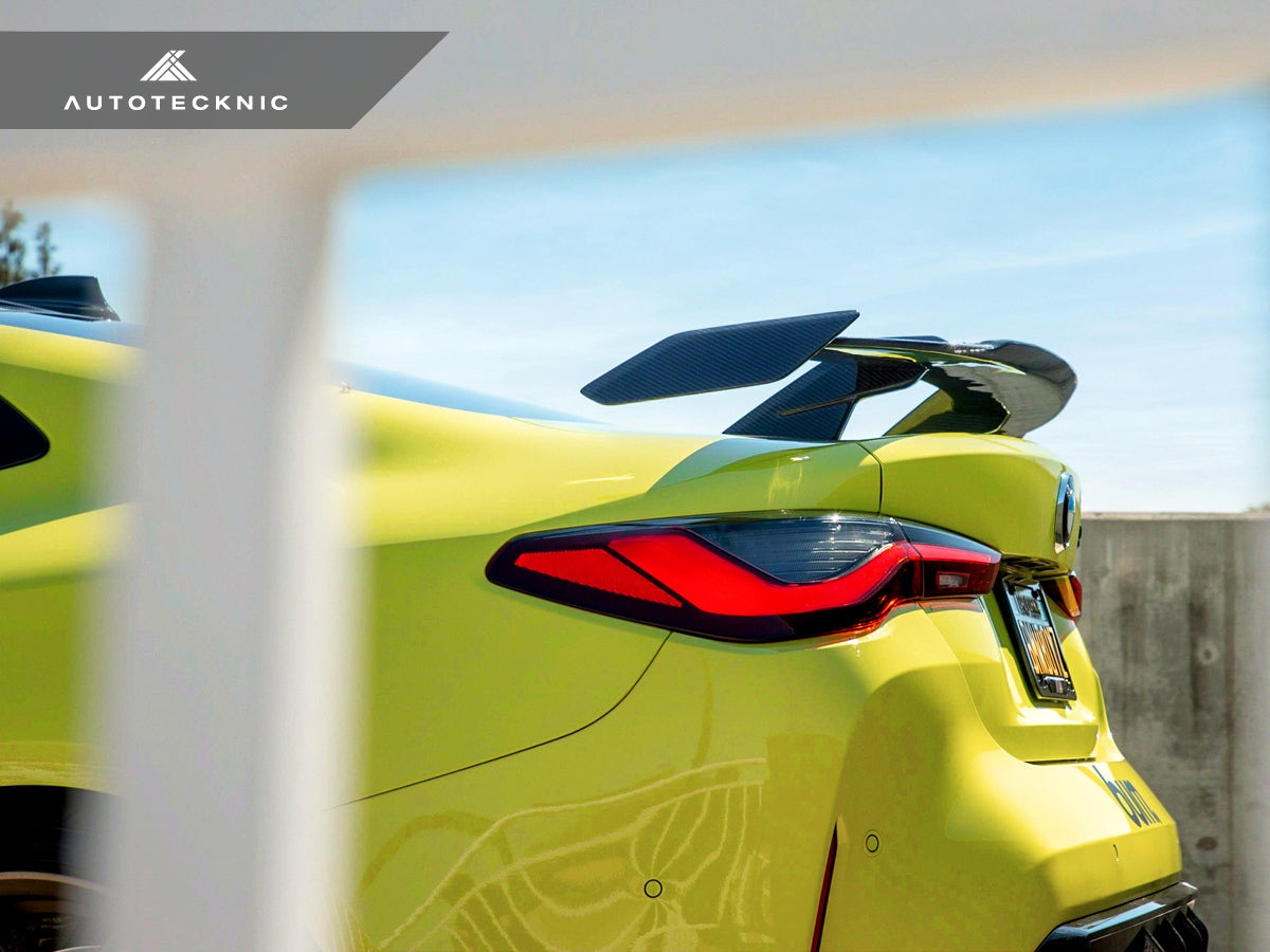 AutoTecknic Dry Carbon Motorsport Rear Spoiler - BMW G80 M3 | G82 M4