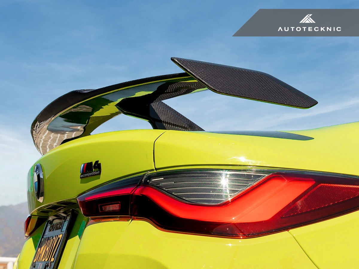AutoTecknic Dry Carbon Motorsport Rear Spoiler - BMW G80 M3 | G82 M4