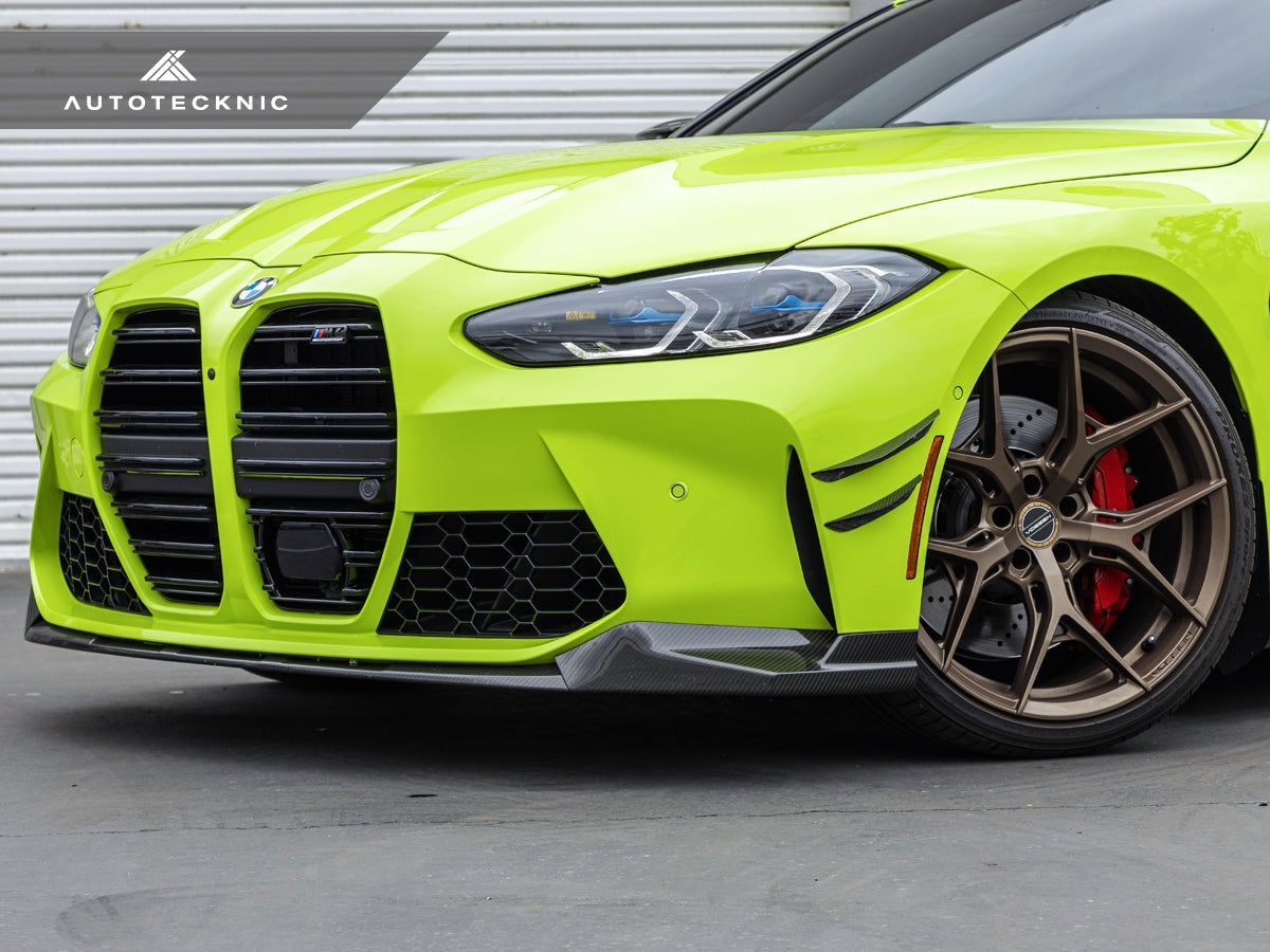 AutoTecknic Dry Carbon Canard Set - BMW G80 M3 | G82 M4
