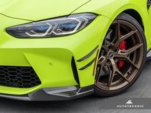 Load image into Gallery viewer, AutoTecknic Dry Carbon Canard Set - BMW G80 M3 | G82 M4