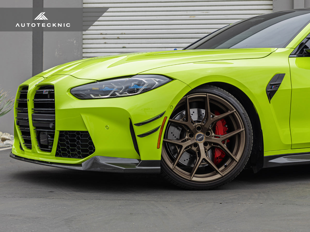 AutoTecknic Dry Carbon Canard Set - BMW G80 M3 | G82 M4