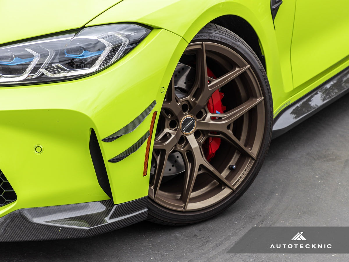 AutoTecknic Dry Carbon Canard Set - BMW G80 M3 | G82 M4