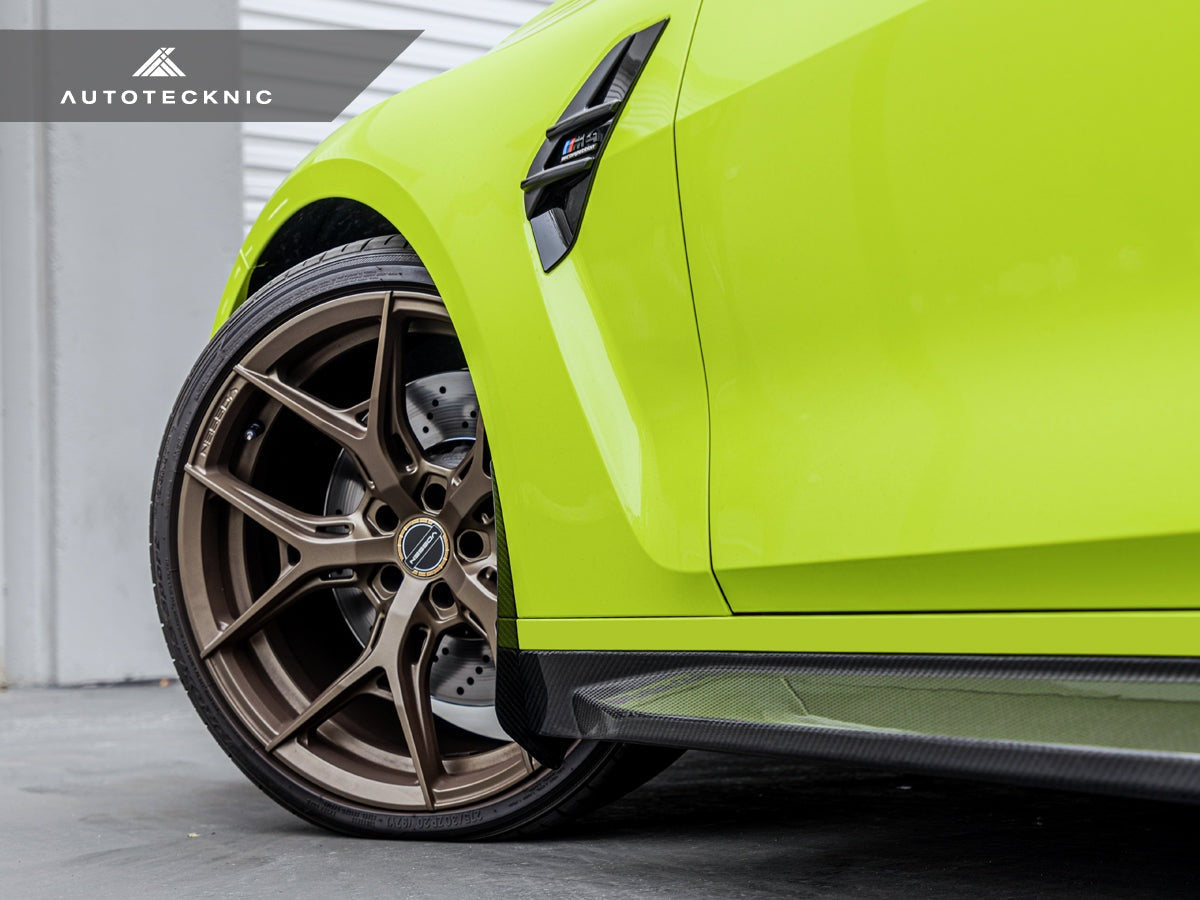 AutoTecknic Carbon Fiber Front Splash Guards - BMW G20/ G21 3-Series
