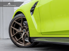 Load image into Gallery viewer, AutoTecknic Carbon Fiber Front Splash Guards - BMW G80 M3 | G82/ G83 M4
