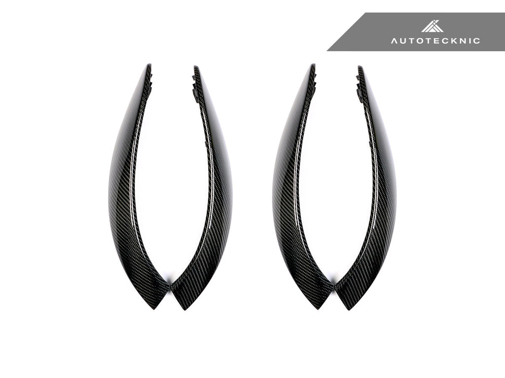 AutoTecknic Carbon Door Grip Handle Trim Set - BMW F30 3-Series | F32 4-Series