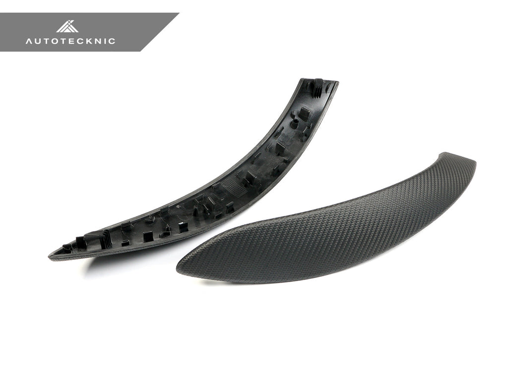 AutoTecknic Carbon Door Grip Handle Trim Set - BMW F8X M3/ M4