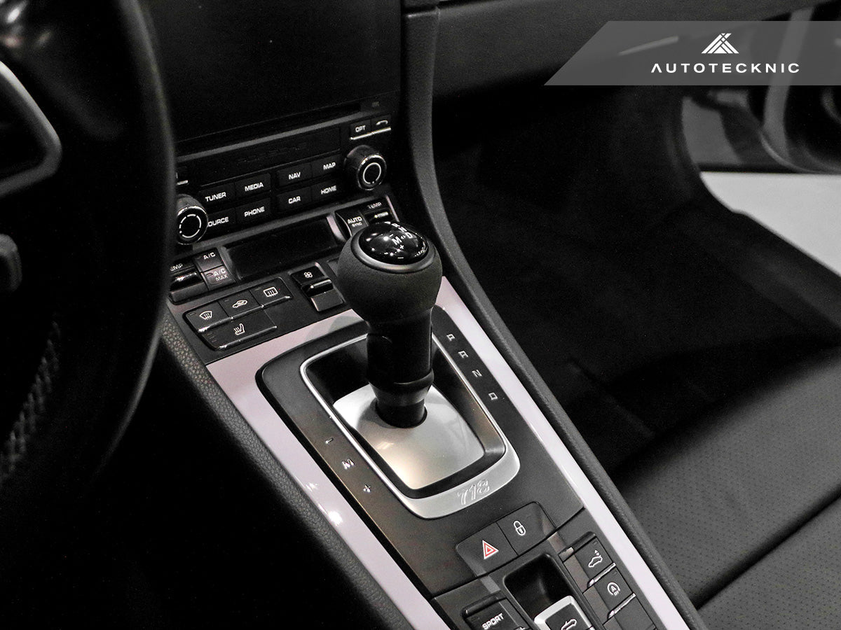 AutoTecknic Suede Shifter Knob - Porsche Macan (95B) 2015–2024