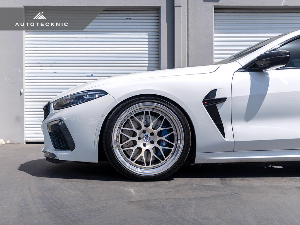 AutoTecknic Dry Carbon Fiber Fender Trim - BMW F9X M8