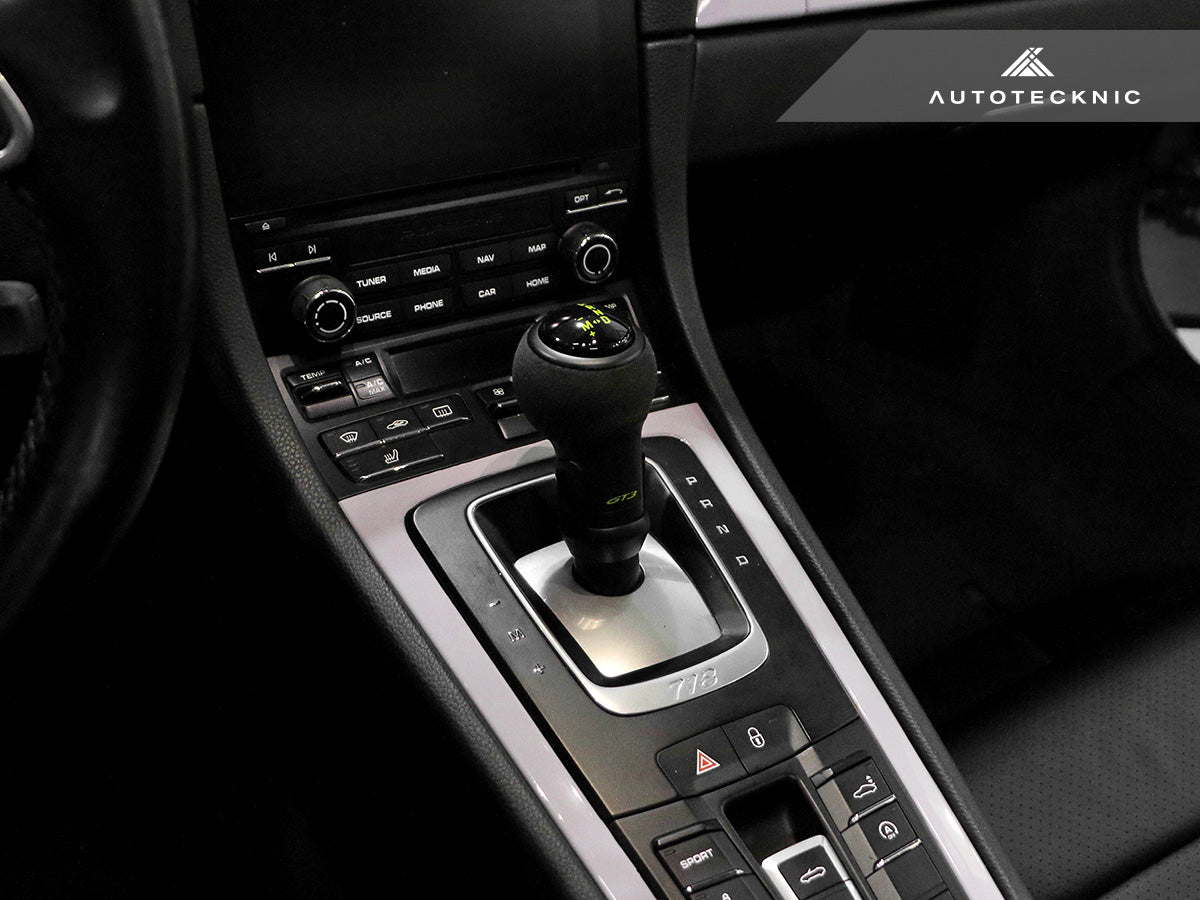 AutoTecknic Suede Shifter Knob - Porsche 911 (997.2 & 991) 2009–2018