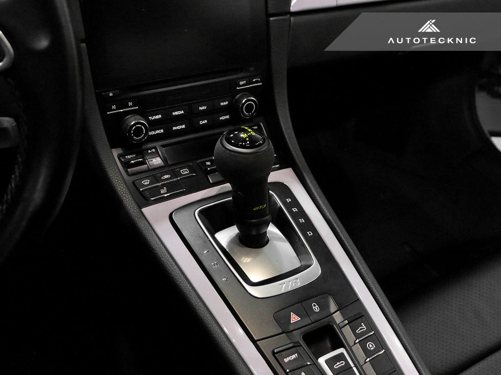 AutoTecknic Suede Shifter Knob - Porsche 911 (997.2 & 991) 2009–2018