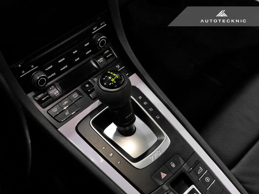 AutoTecknic Suede Shifter Knob - Porsche 718 Cayman & Boxster (982) 2016–2024