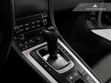Load image into Gallery viewer, AutoTecknic Suede Shifter Knob - Porsche 718 Cayman &amp; Boxster (982) 2016–2024