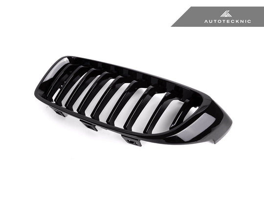 AutoTecknic Gloss Black Front Grille Set - BMW F32/ F36 4-Series