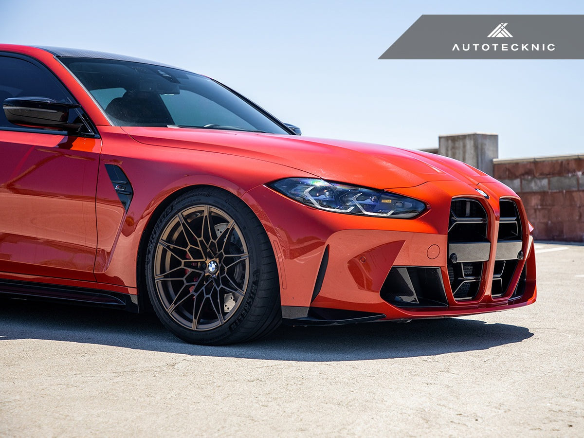 AutoTecknic Competizione Sport Gloss Black Front Grille - BMW G80 M3 | G82/ G83 M4