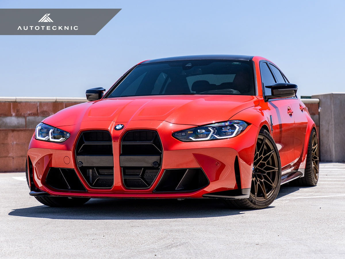 AutoTecknic Competizione Sport Gloss Black Front Grille - BMW G80 M3 | G82/ G83 M4