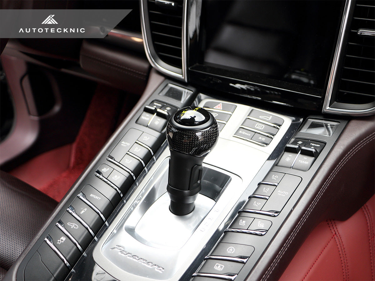 AutoTecknic Carbon Fiber Shifter Knob - Porsche Panamera (970) 2010–2016