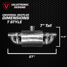 Load image into Gallery viewer, UNIVERSAL VALVED MUFFLER KIT