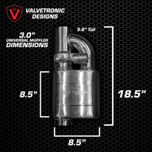 Load image into Gallery viewer, UNIVERSAL VALVED MUFFLER KIT