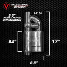 Load image into Gallery viewer, UNIVERSAL VALVED MUFFLER KIT
