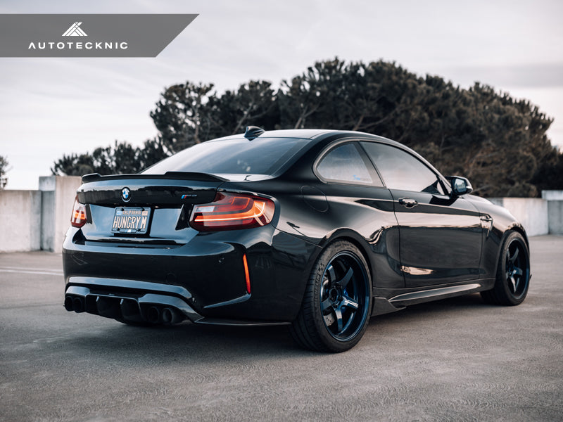 AutoTecknic Dry Carbon Fiber Competition Trunk Spoiler - BMW F87 M2 | F22 2-Series