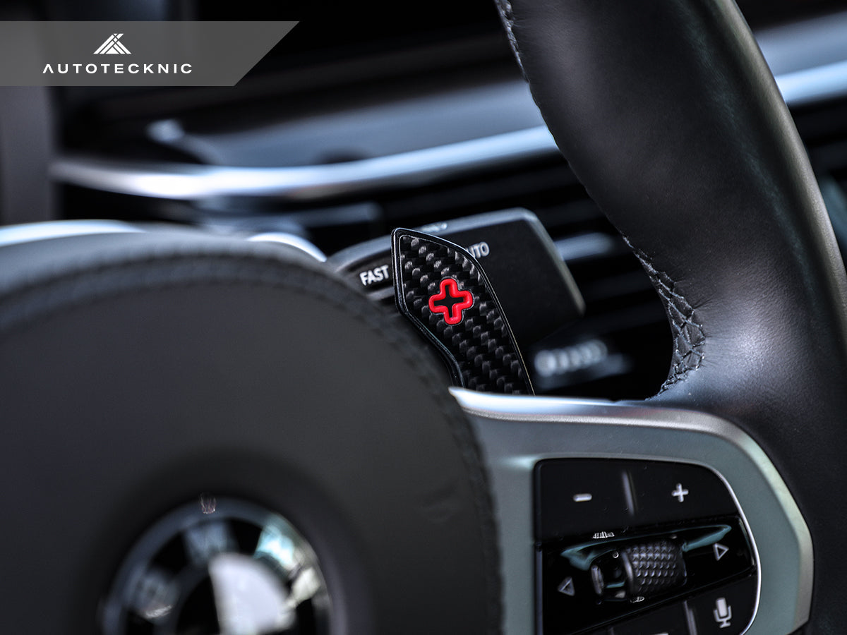 AutoTecknic Carbon Fiber Pole Position Shift Paddles - BMW G80 M3 | G82 M4