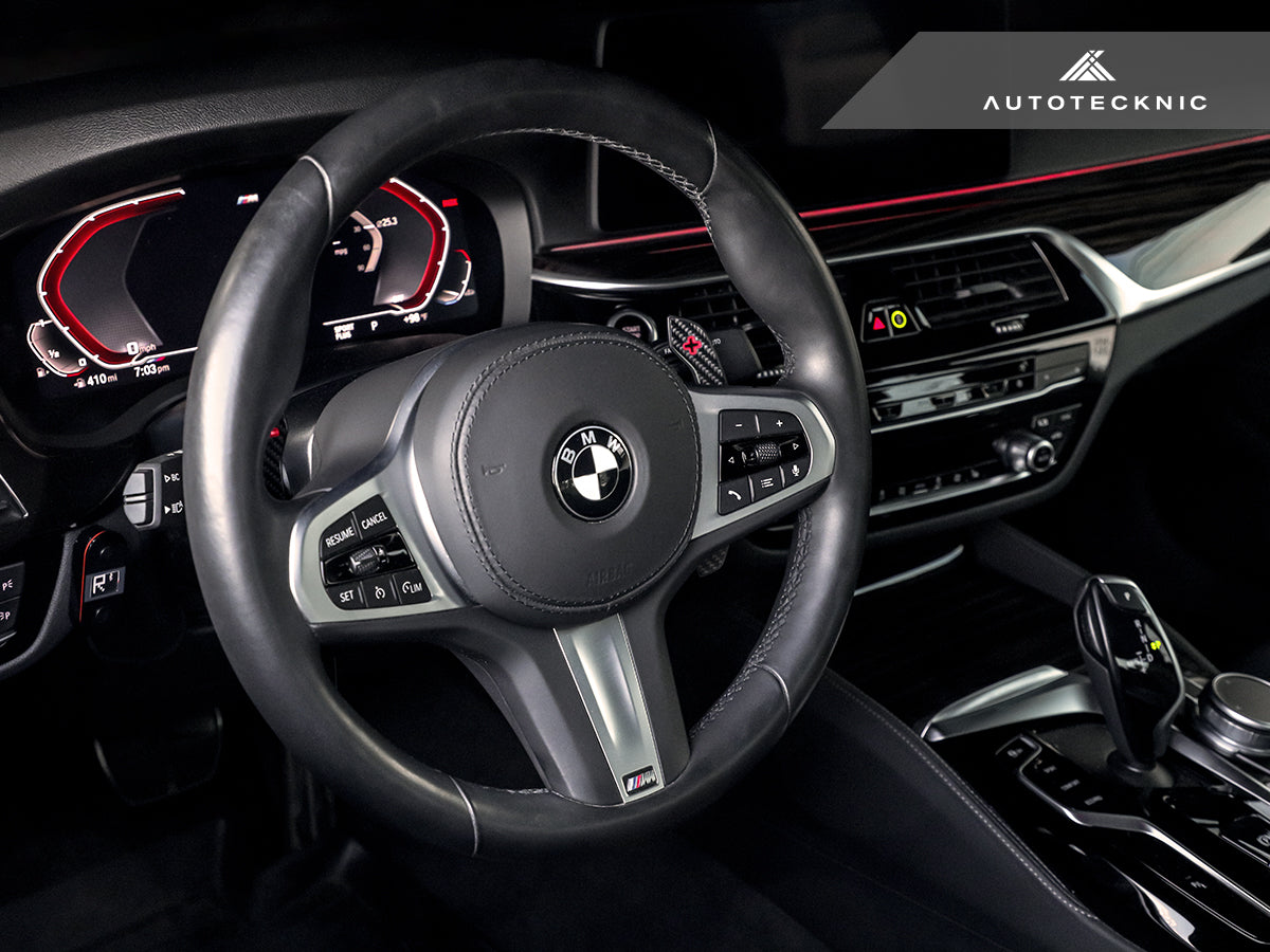 AutoTecknic Carbon Fiber Pole Position Shift Paddles - BMW F90 M5