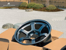 Load image into Gallery viewer, Volk Racing TE37 Large PCD Progressive Model II 18x9 +0 6x139.7 Shining Black Metal (Set of 4)