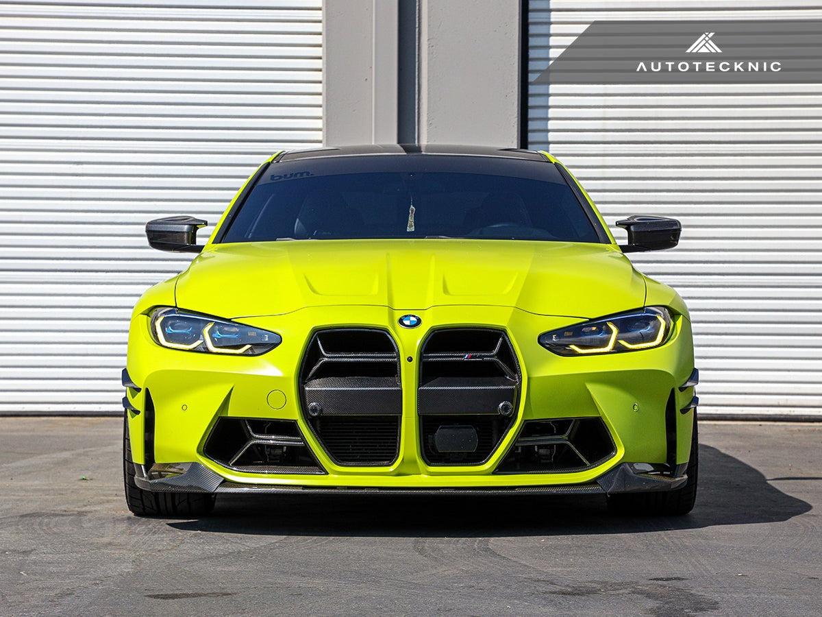 AutoTecknic Dry Carbon Competizione GT4 Front Grille - BMW G80 M3 | G82/ G83 M4