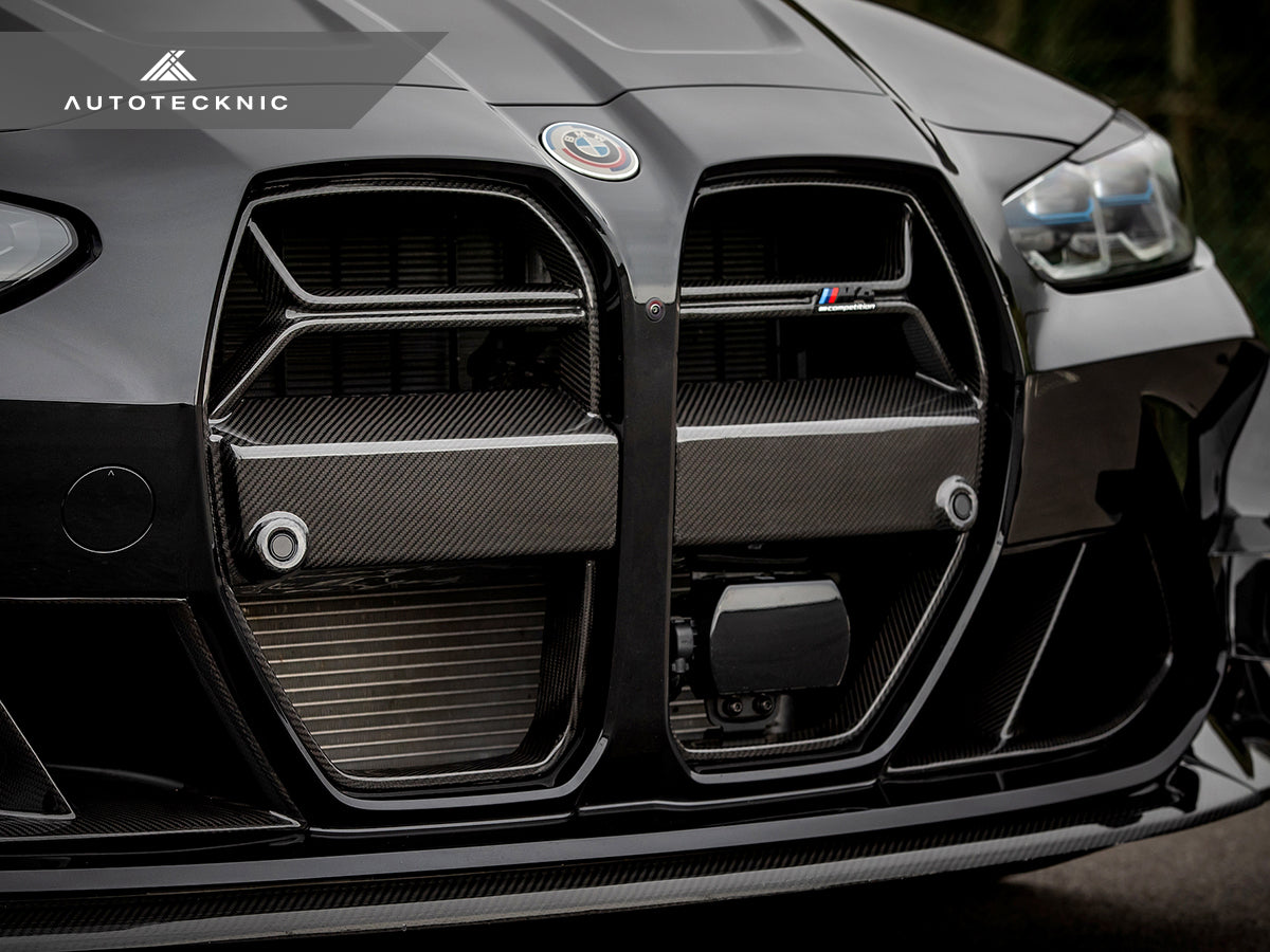AutoTecknic Dry Carbon Competizione GT4 Front Grille - BMW G80 M3 | G82/ G83 M4