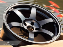 Load image into Gallery viewer, Volk Racing TE37 Saga SL M-Spec 18x9.5 5x114.3 +22 Pressed Black (Set of 4)