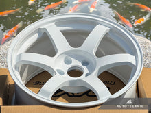 Load image into Gallery viewer, Volk Racing TE37 Saga SL 18x9.5 5x114.3 +22 Dash White (Set of 4)