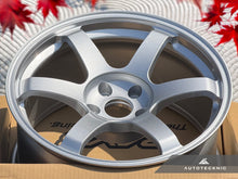 Load image into Gallery viewer, Volk Racing TE37 Saga SL 18x9.5 5x114.3 +22 Diamond Silver (Set of 4)
