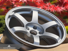Load image into Gallery viewer, Volk Racing TE37 Saga SL 18x9.5 5x114.3 +22 Diamond Silver (Set of 4)