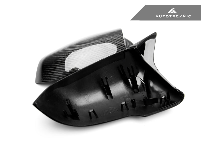AutoTecknic M-Inspired Carbon Fiber Mirror Covers - BMW F10 5-Series 14-16