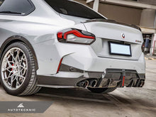 Load image into Gallery viewer, AutoTecknic Dry Carbon Rear Side Diffuser Set - G42 2-Series