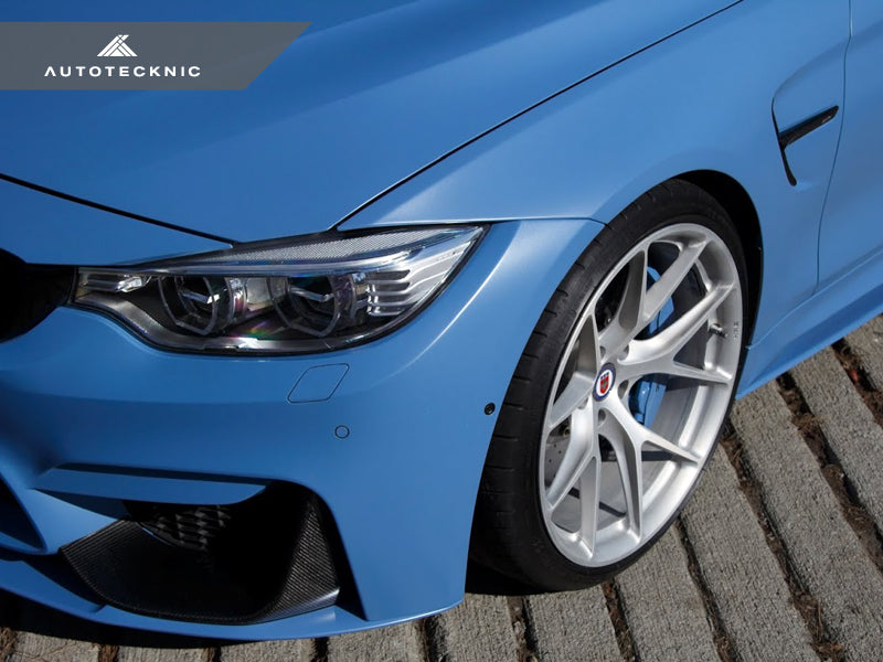 AutoTecknic Dry Carbon Fiber Performante Aero Splitters - BMW F80 M3 | F82 M4