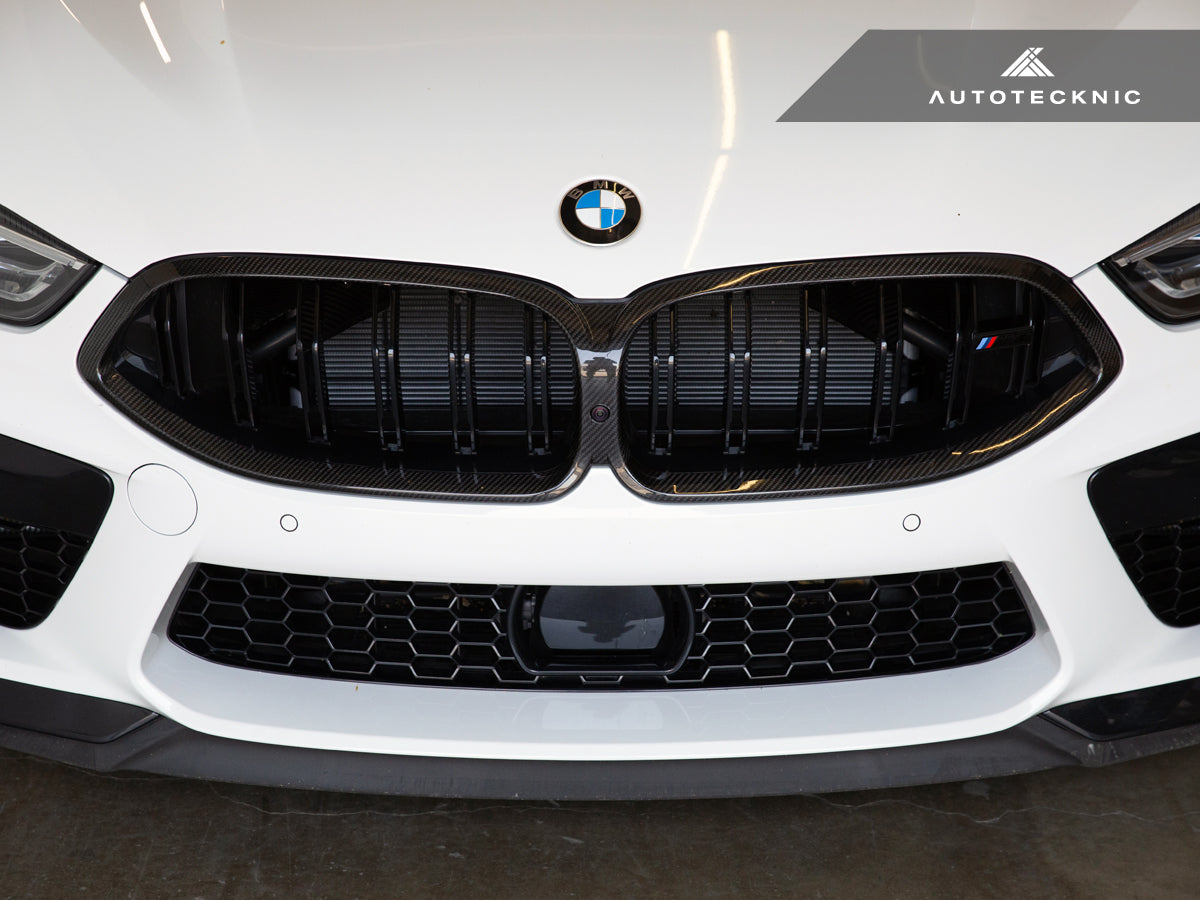 AutoTecknic Replacement Dry Carbon Grille Surround - BMW F9X M8