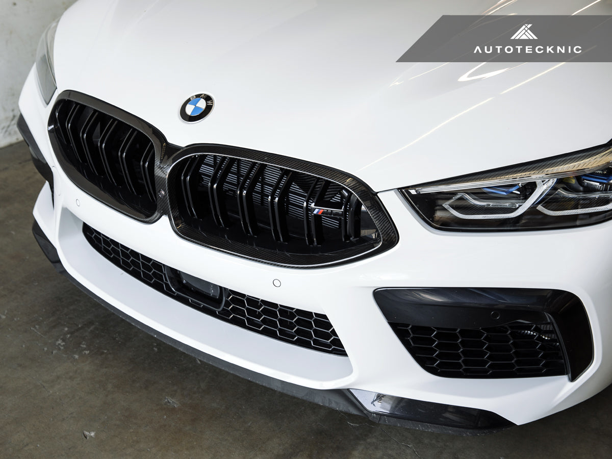 AutoTecknic Replacement Dry Carbon Grille Surround - BMW F9X M8