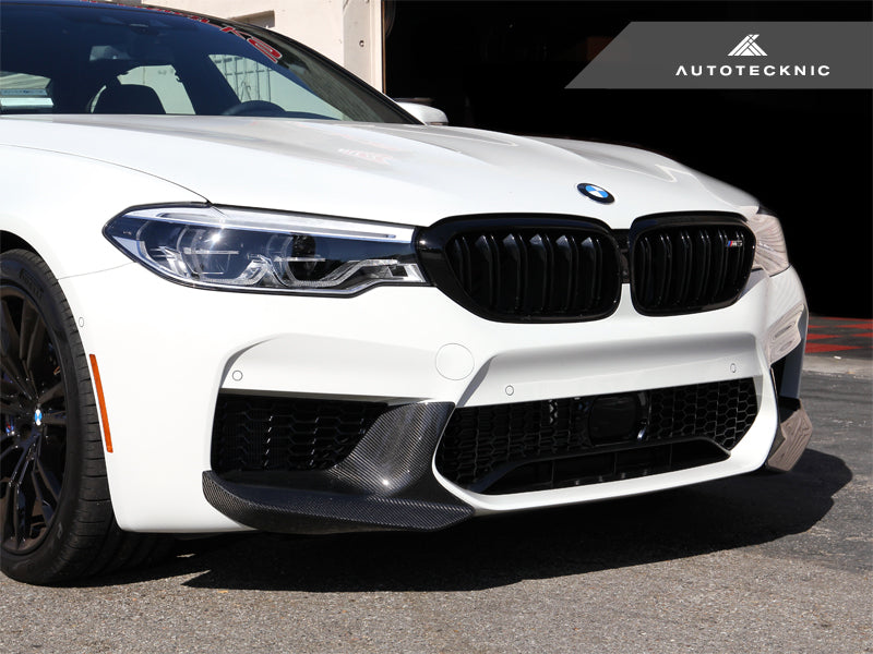 AutoTecknic Glazing Black Front Grille Surround Set - BMW F90 M5
