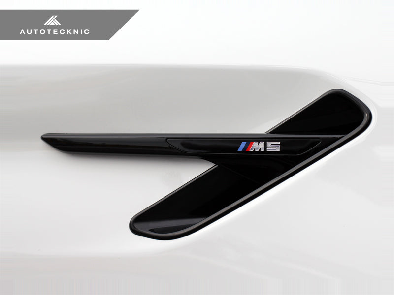 AutoTecknic Gloss Black Fender Trim Set - BMW F90 M5
