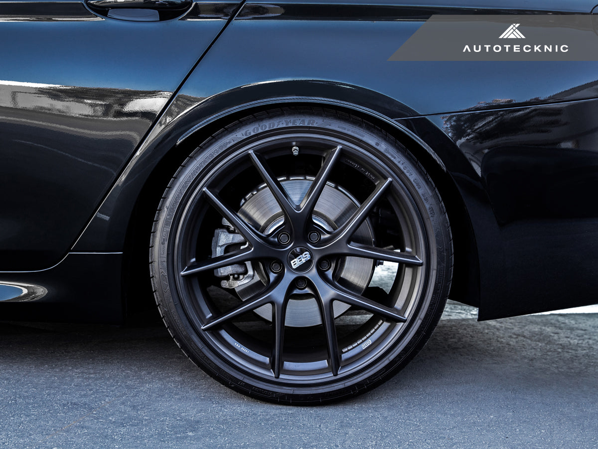 AutoTecknic Carbon Fiber Rear Wheel Arch Extension Set - BMW G30 5-Series