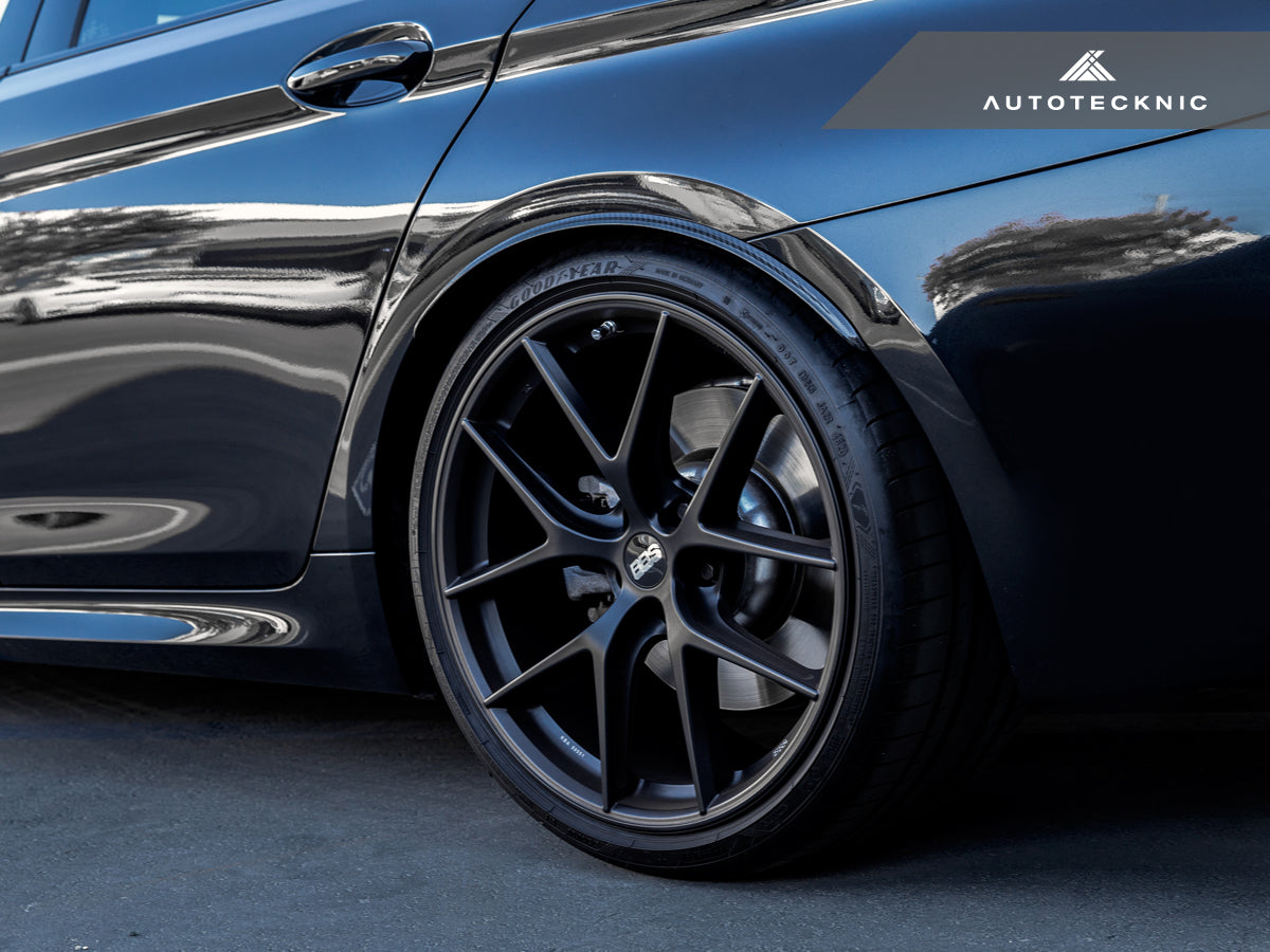 AutoTecknic Carbon Fiber Rear Wheel Arch Extension Set - BMW G30 5-Series