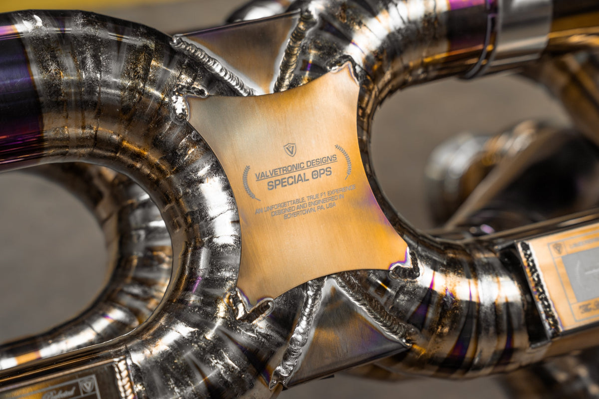 Lamborghini Huracan Performante /  EVO / STO / Tecnica True F1 / Valved Exhaust system